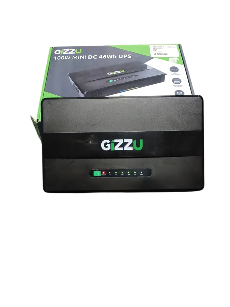 Gizzu Gup100w Mini Dc Ups 100W 46Wh 14400Mah Black Tower Model Ups - View 3