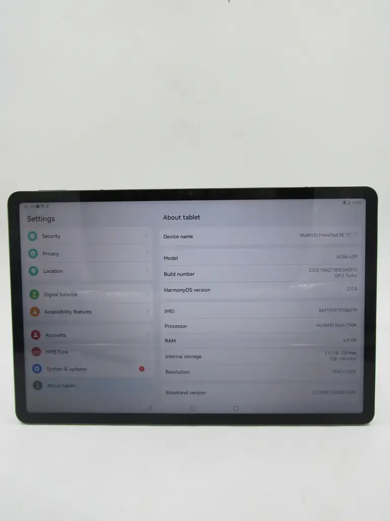 Huawei Matepad Se 11'' Tablet - View 3
