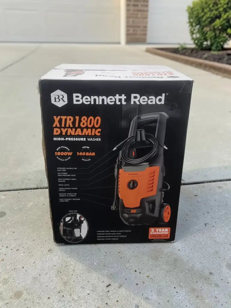 Bennett Read High-Pressure Washer Xtr1800 Dynamic
