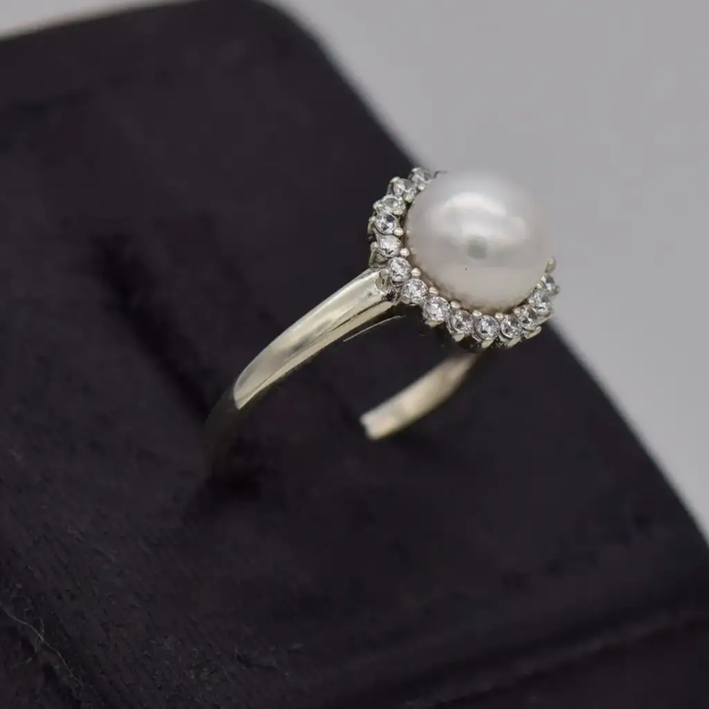 Silver-925 Dress Ring - View 2