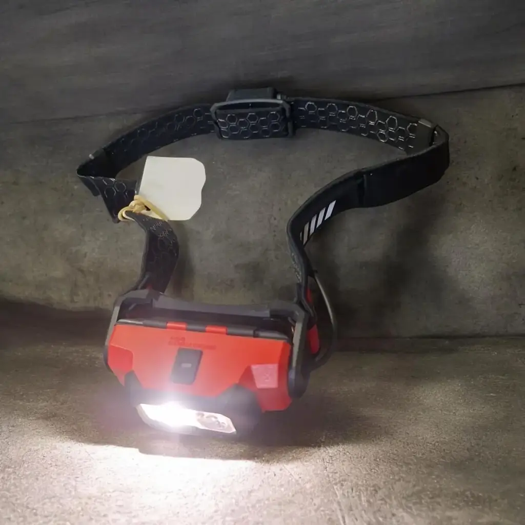 Milwaukee Head Torch - View 2