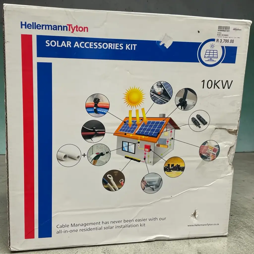 Solar Accessories Kit For 10Kw Installations
