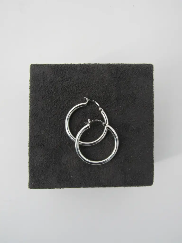 925 Silver Hoop Earrings