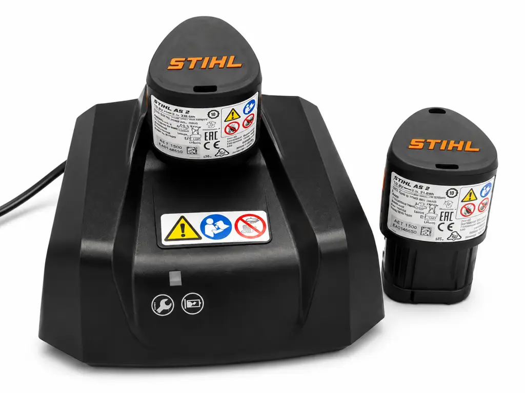 Stihl Al 1 Charger With 2 × As 2 Batteries - View 2