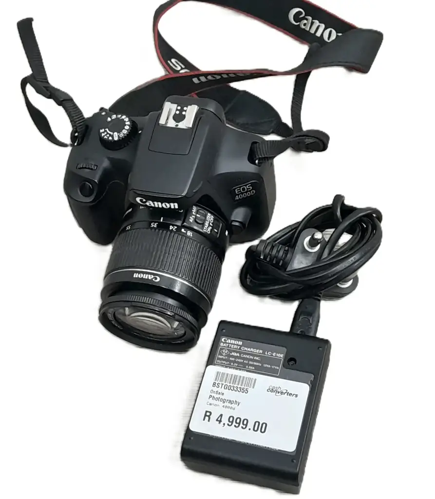 Canon Eos 4000D Camera