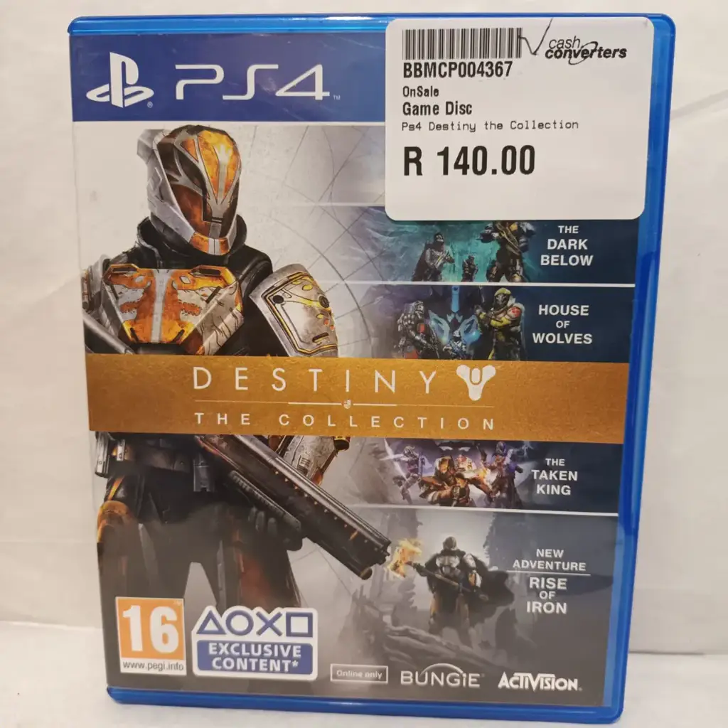 Ps4 Destiny The Collection Game Disc