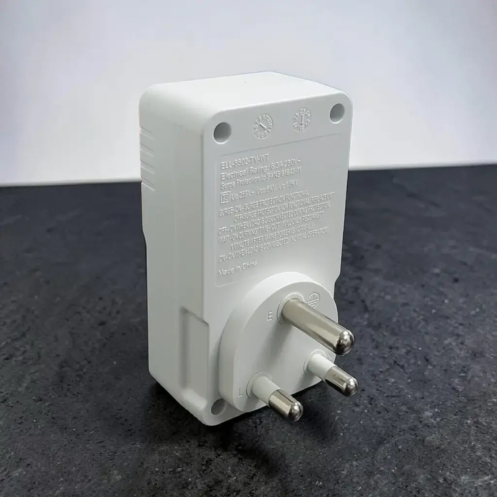 Ellies 1-Way Tv Surge Adapter + San - View 2