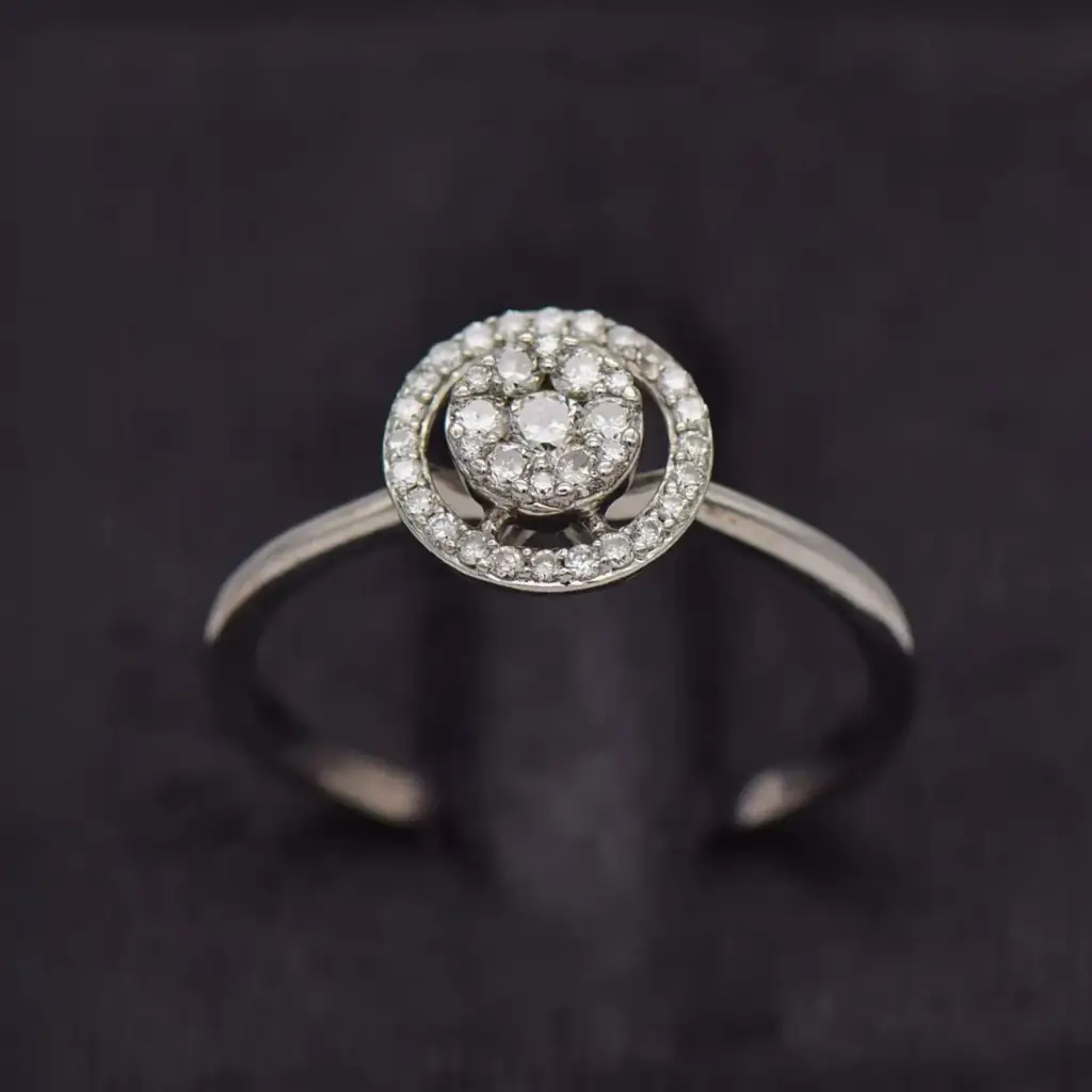 18ct White Gold Engagement Ring