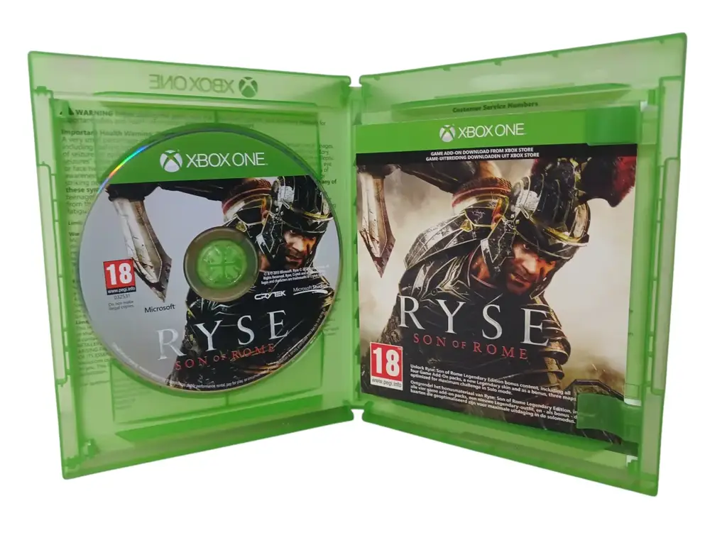 Xbox One Ryse: Son Of Rome Game Disc