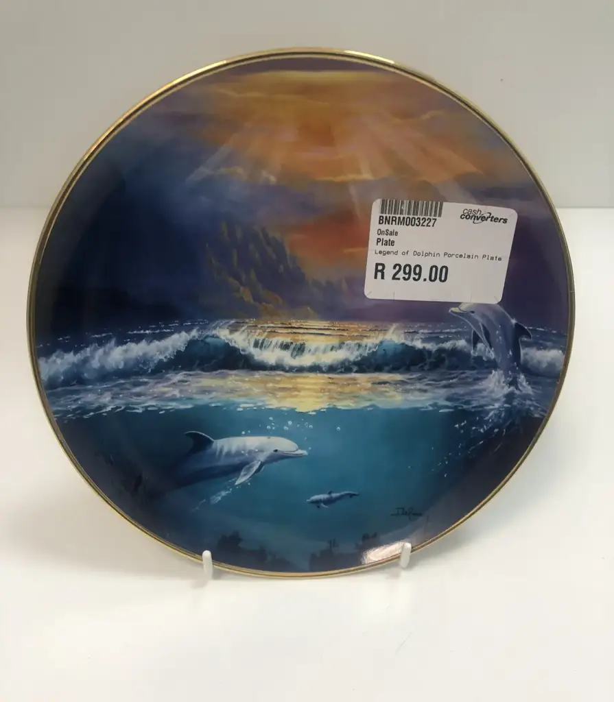 Dawn Of The Dolphin - Limited Edition Display Plate
