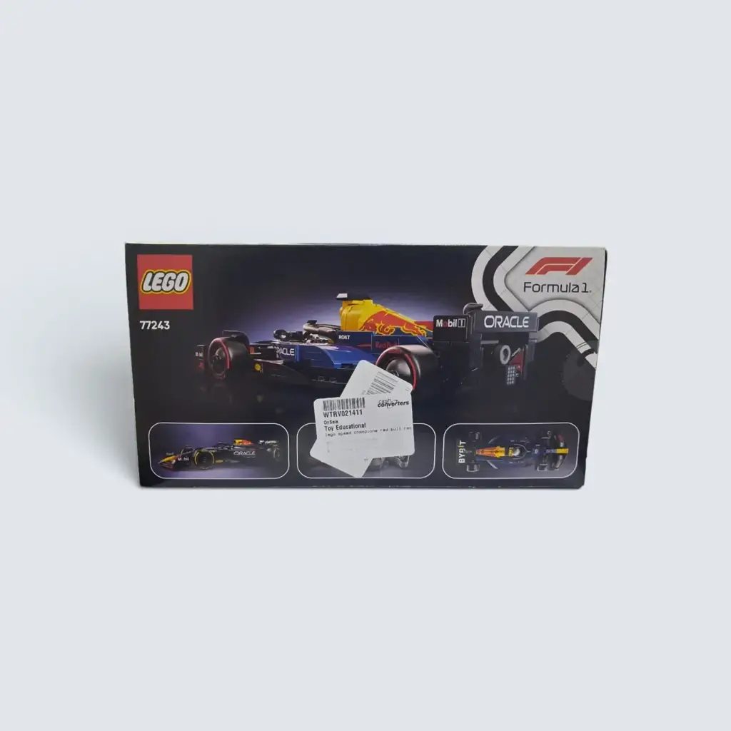 Lego Speed Champions Oracle Red Bull Racing F1 Car (77243) - View 2