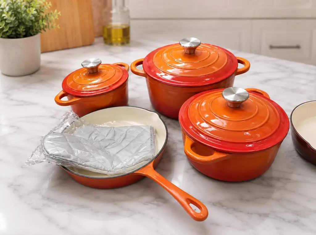 7-Piece Cast Iron Cookware Set