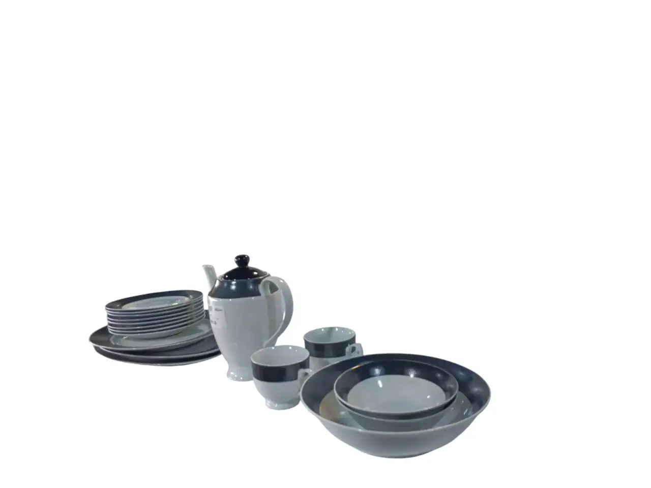Le Morgan Two-Tone Crockery Set 16 Piece - View 3