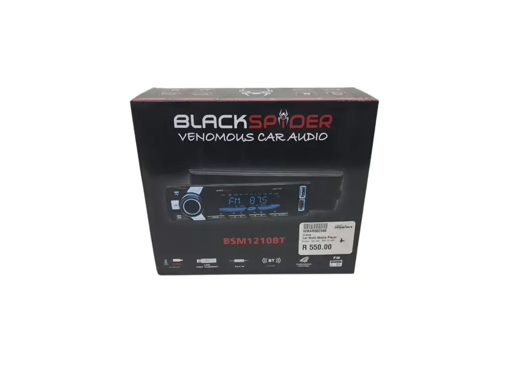 Black Spider Bsm1210bt Car Multi Media Player