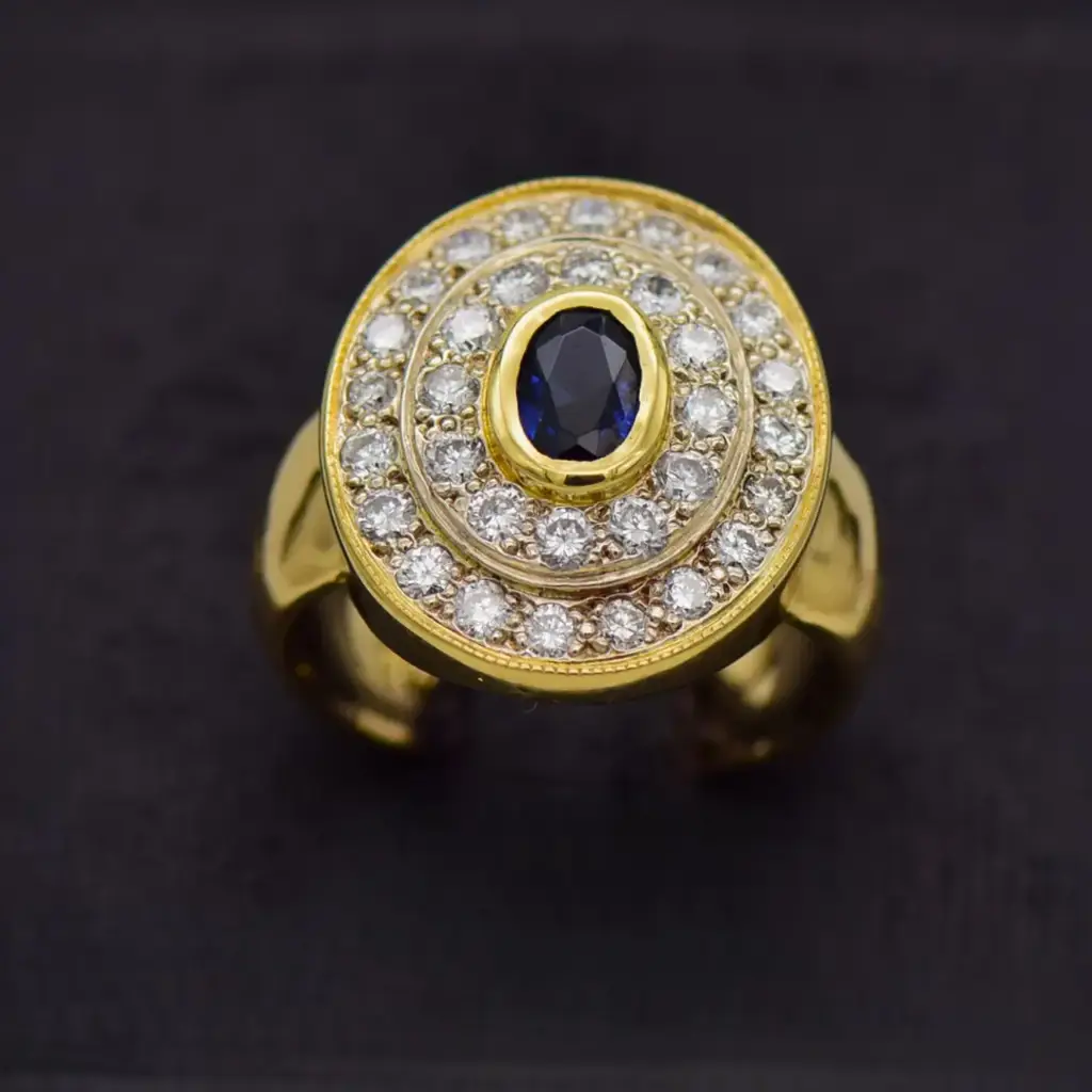18ct Yellow Gold Dress Ring