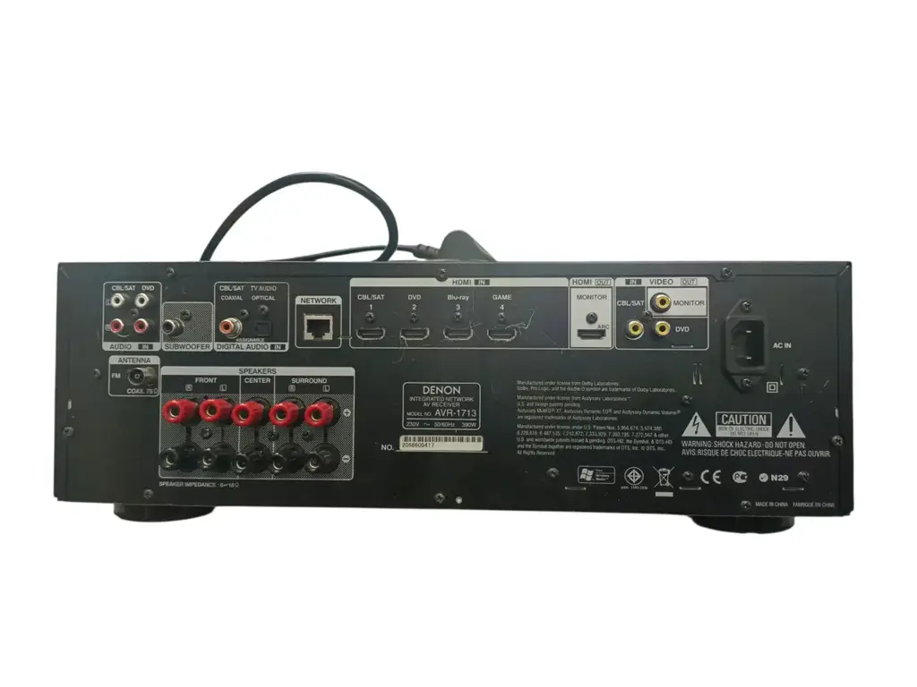 Denon Avr-1714 Amplifier - View 2