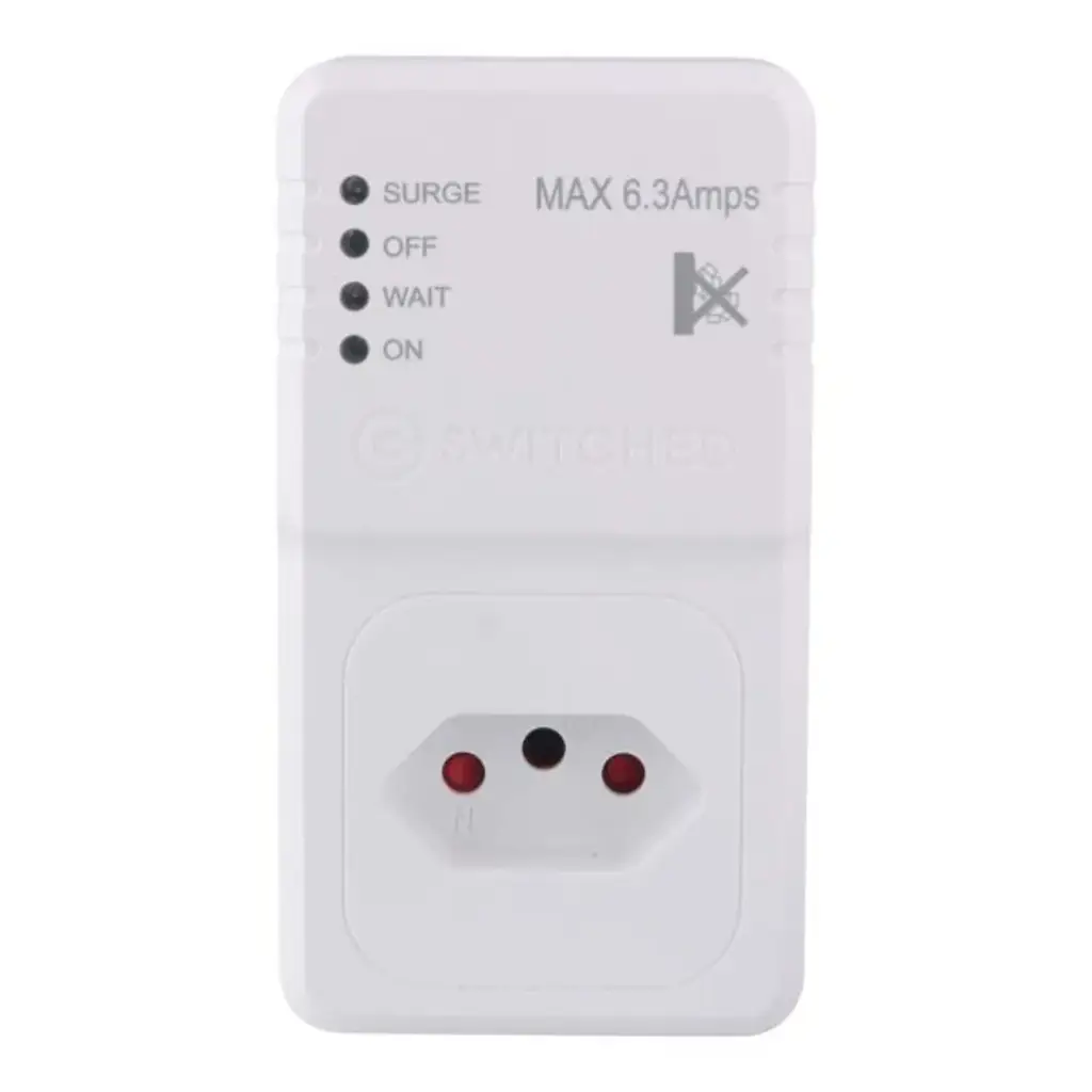 Switched 1-Way Tv Surge Adaptor