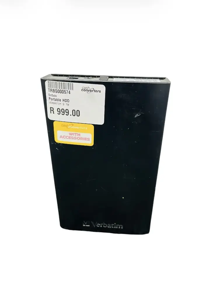 Verbatim Portable Hdd 3Tb External Hard Disk Drive
