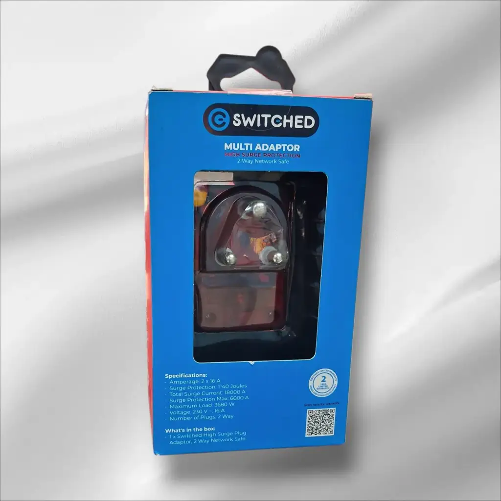 Switched Multi Adaptor High Surge Protector - View 2