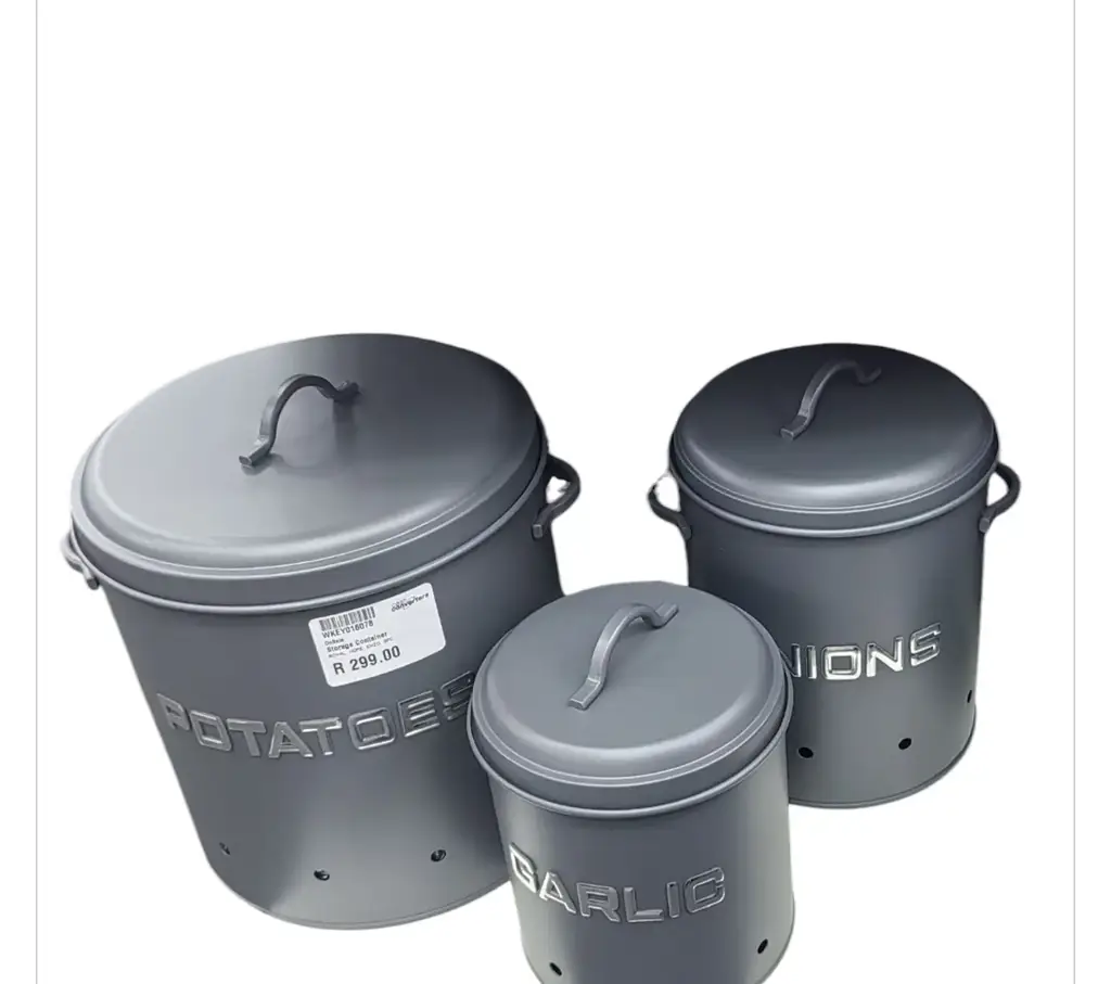 Royal Home Enzo 3Pc Storage Container - View 2
