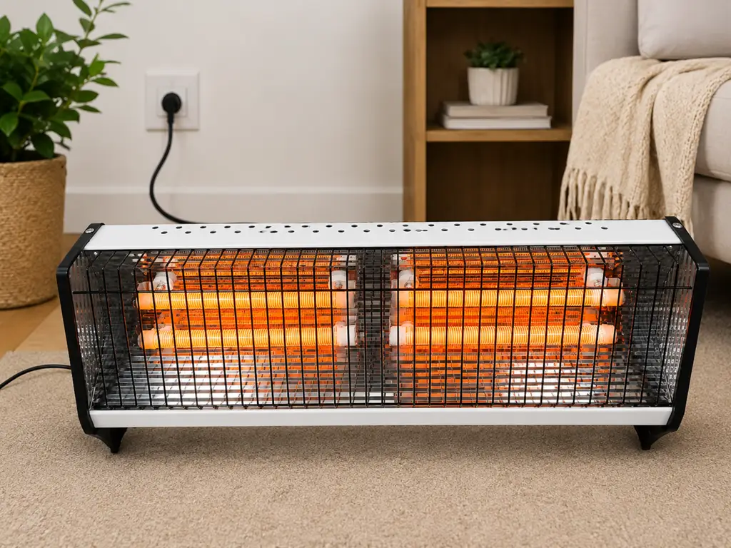 Good Mama Ges-H1 4-Bar Electric Heater
