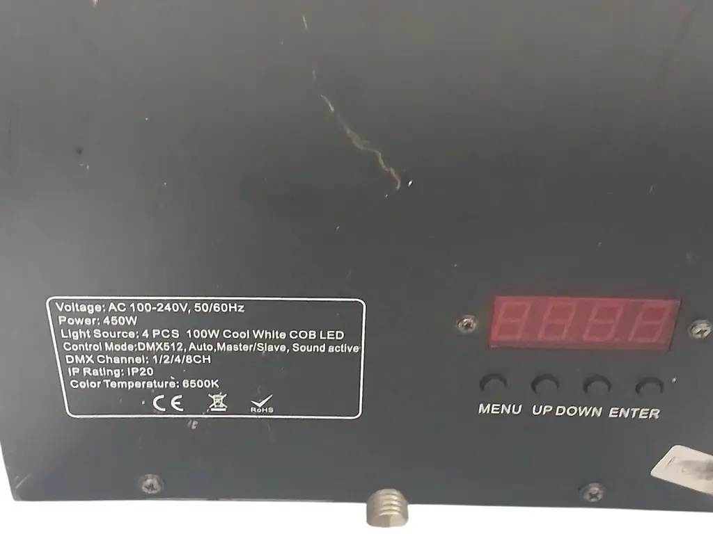 4X 100W Cob Led Par Lights - View 6