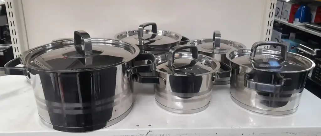 12Pcs Pot Set Totally Home- New