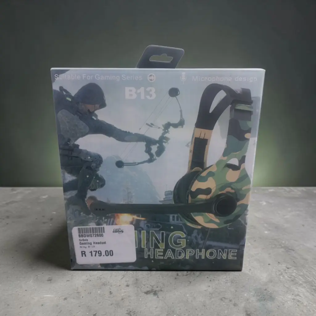 Army Gamific Series B13 Gaming Headset - View 2