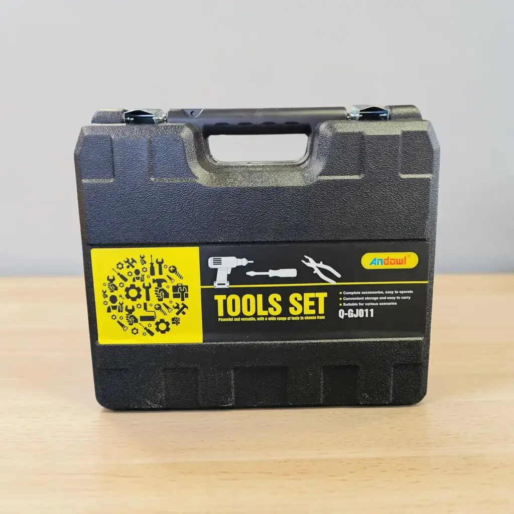 Andowl Tool Set 24-Piece Rechargeable Cordless Power Drill Kit