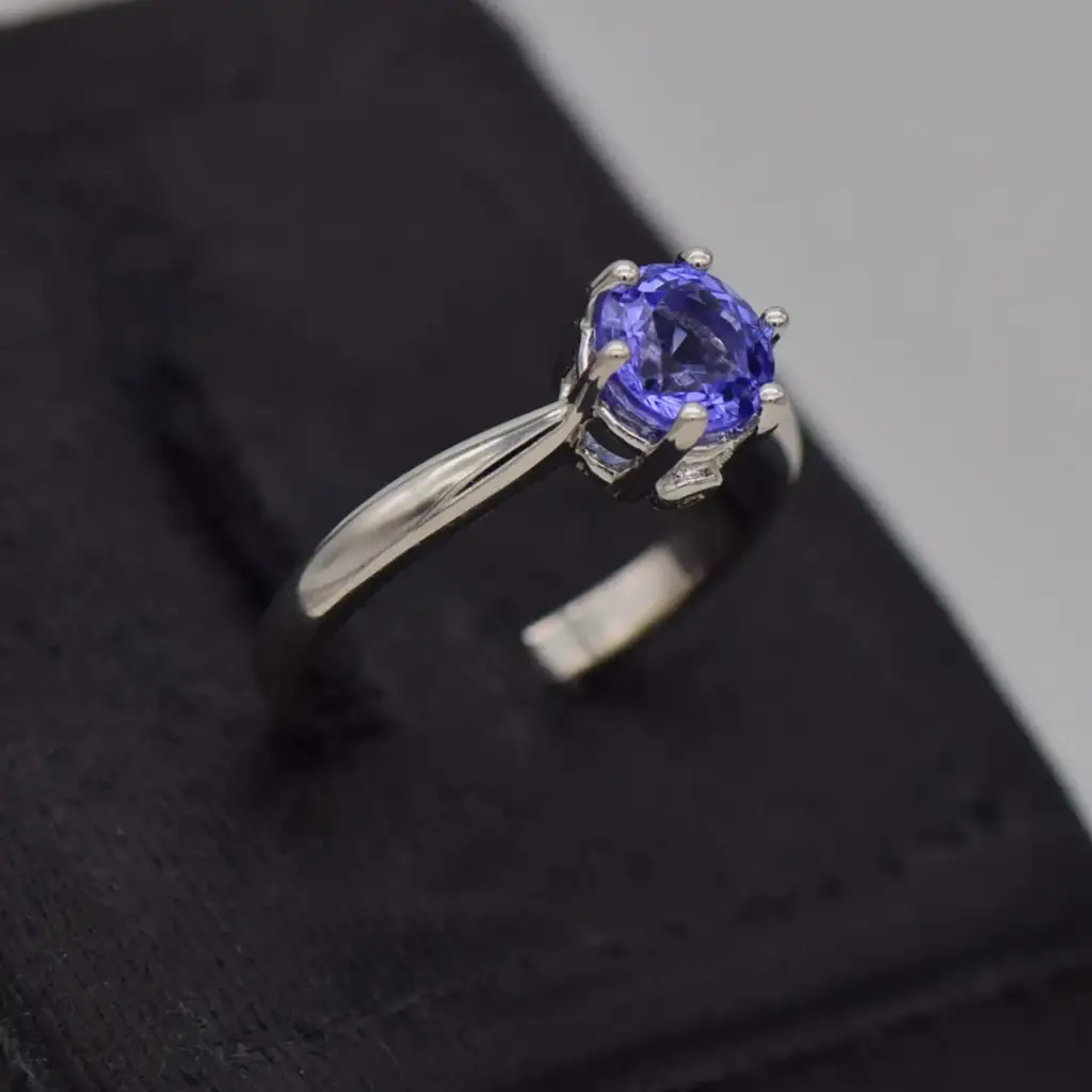 9ct White Gold Dress Ring - View 2