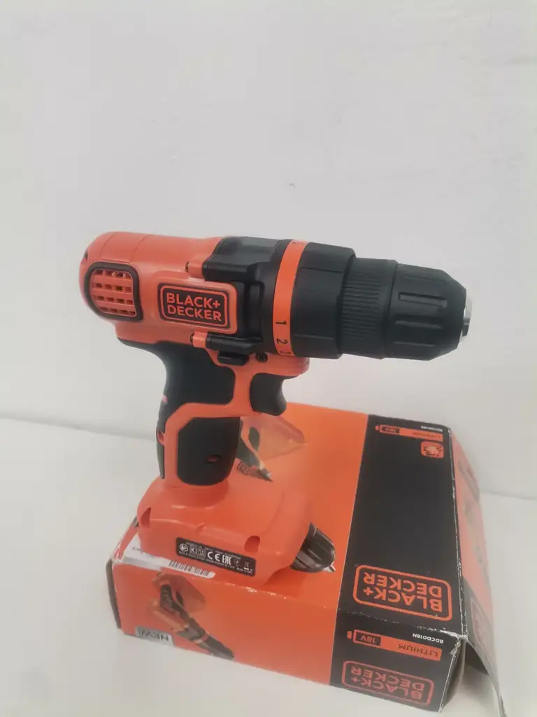 Black+Decker 18V System Cordless Drill Driver Without Battery & Charger