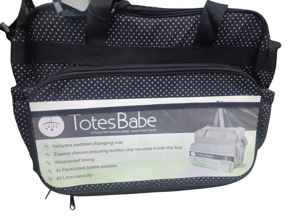 👜 Totes 1003-Bk (Totes Babe Vivir 20L Diaper Bag) - View 2