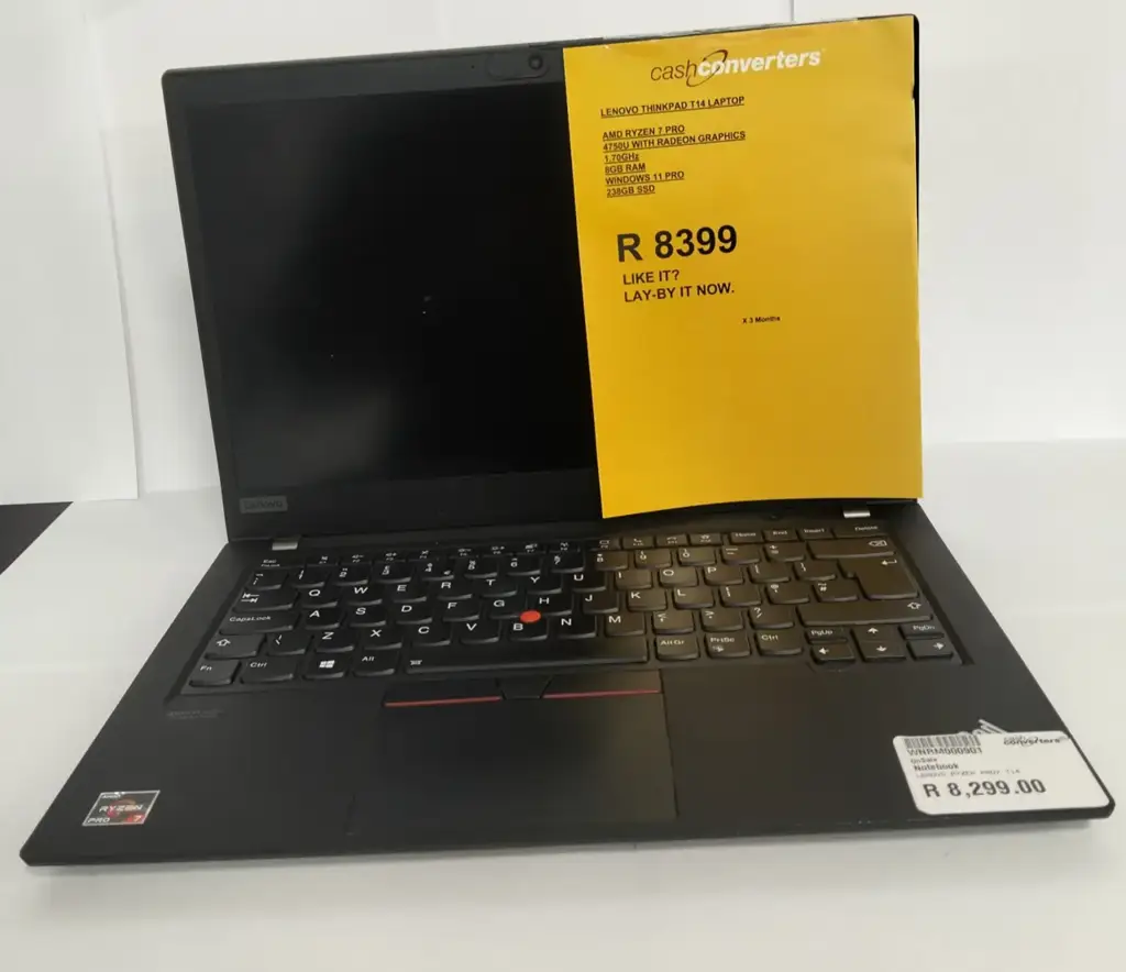Lenovo T14 Amd Ryzen 7 Pro Laptop