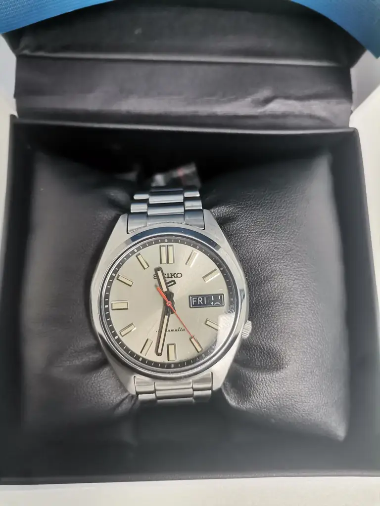 Seiko 5 Sports Snxs Automatic Ivory Dial Watch Srpk91k1(Certificate Available)