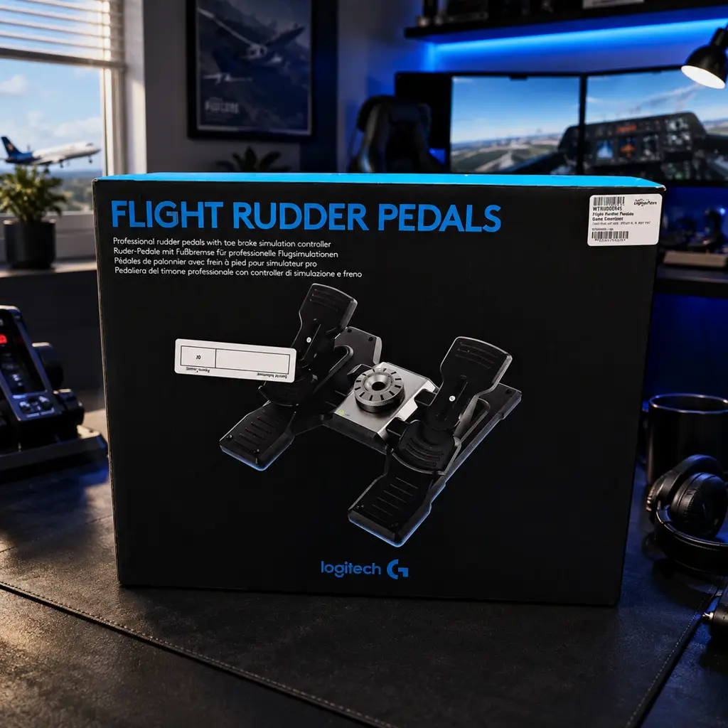 Logitech G Saitek Pro Flight Rudder Pedals