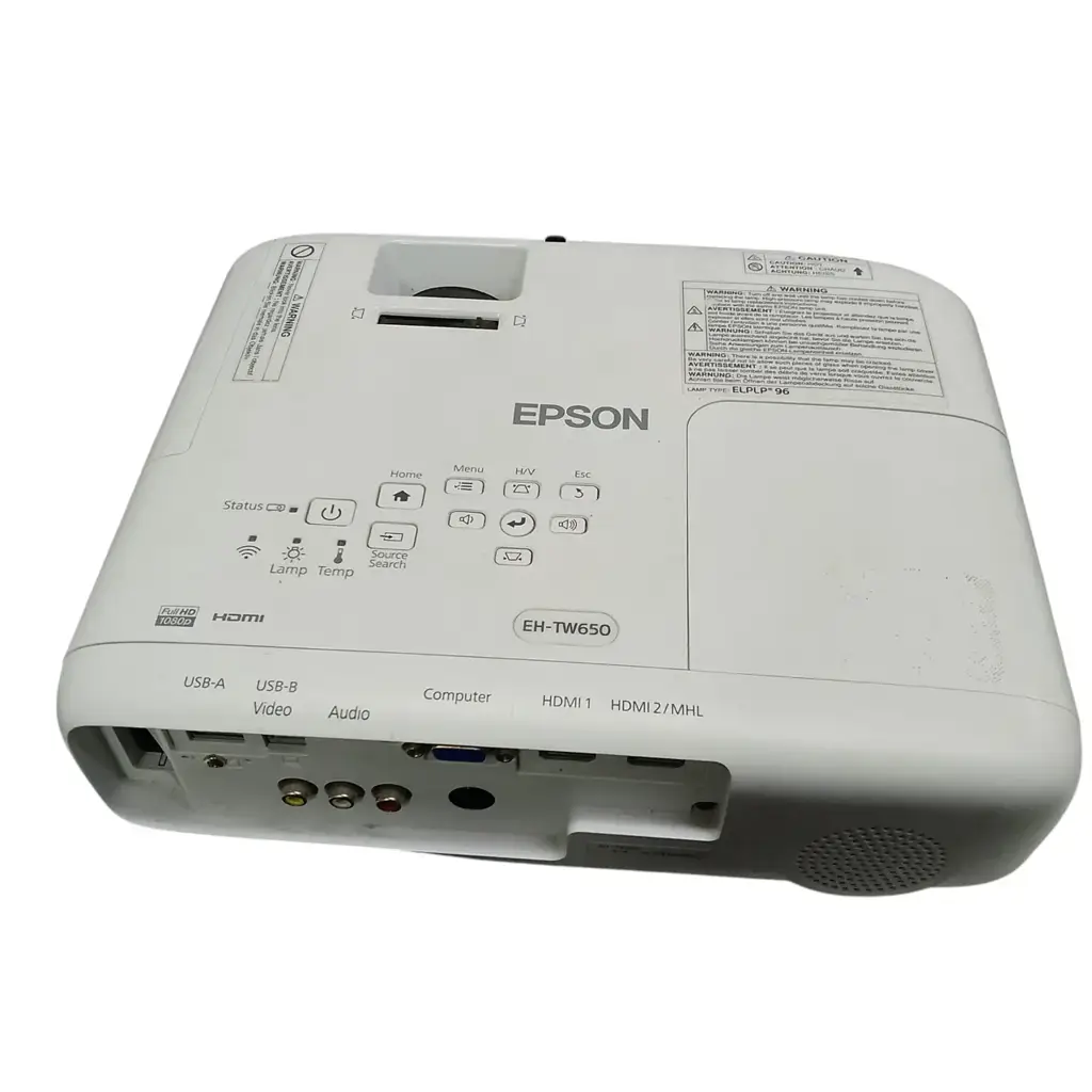Epson Eh-Tw650 Projector - View 2