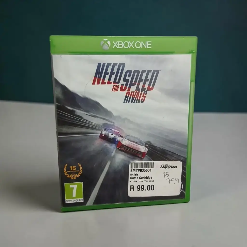 Need For Speed Rivals Xbox One Game Disc