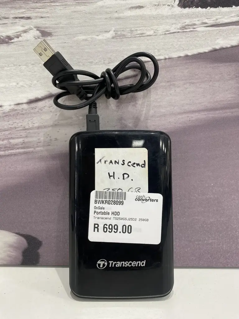 External Hard Drive.