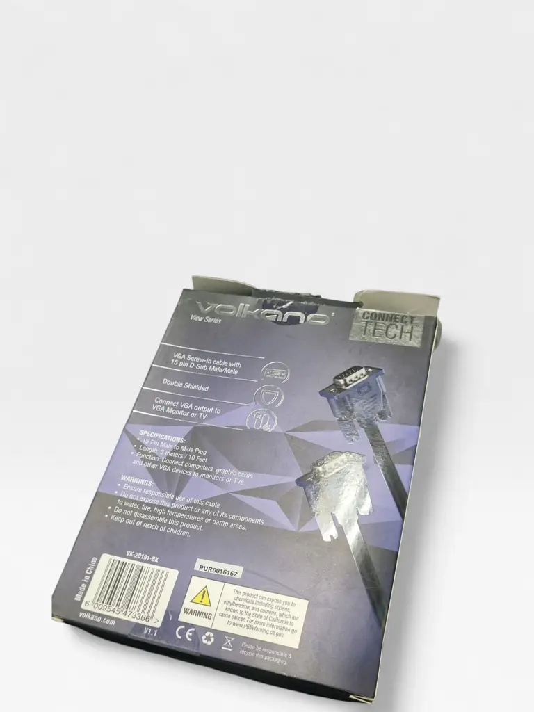 Volkano Vk‑20191‑Bk Monitor Cable - View 2