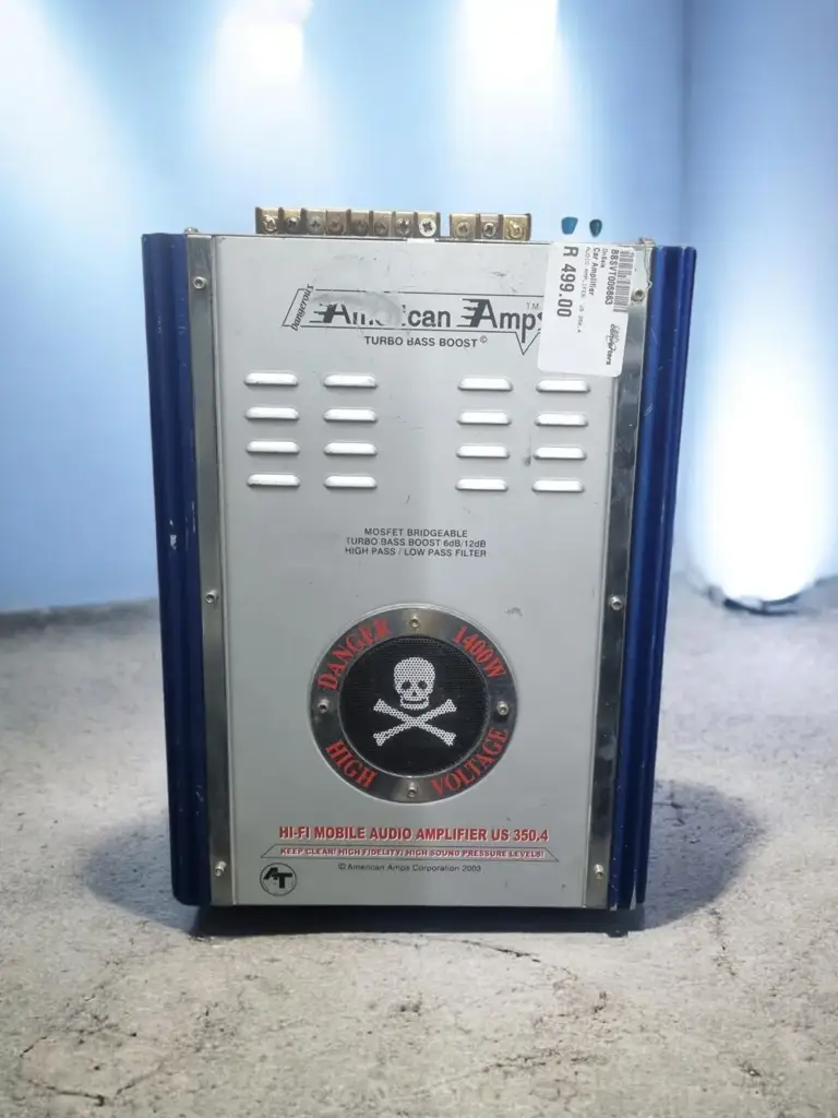American Car Amplifier Us-350.1 4Ch