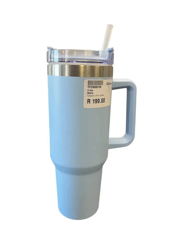 Tumbler With Straw