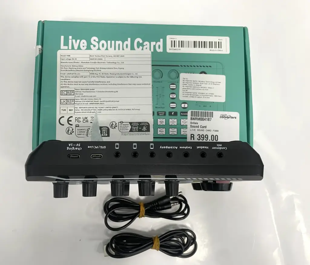Live Sound Card F988 - View 3