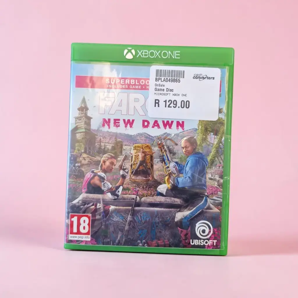 Microsoft Xbox One Farcry New Dawn Game Disc