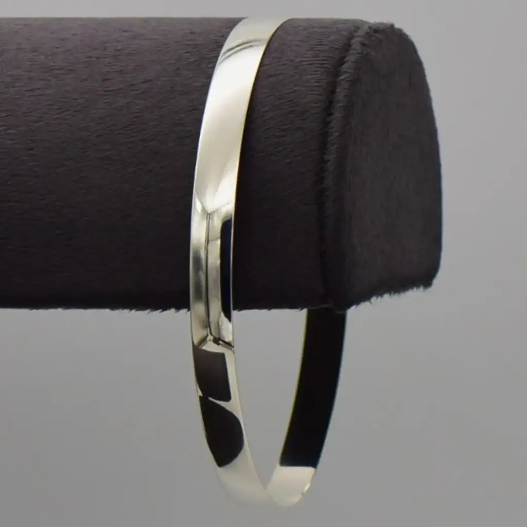 Silver-925 Bangle Plain