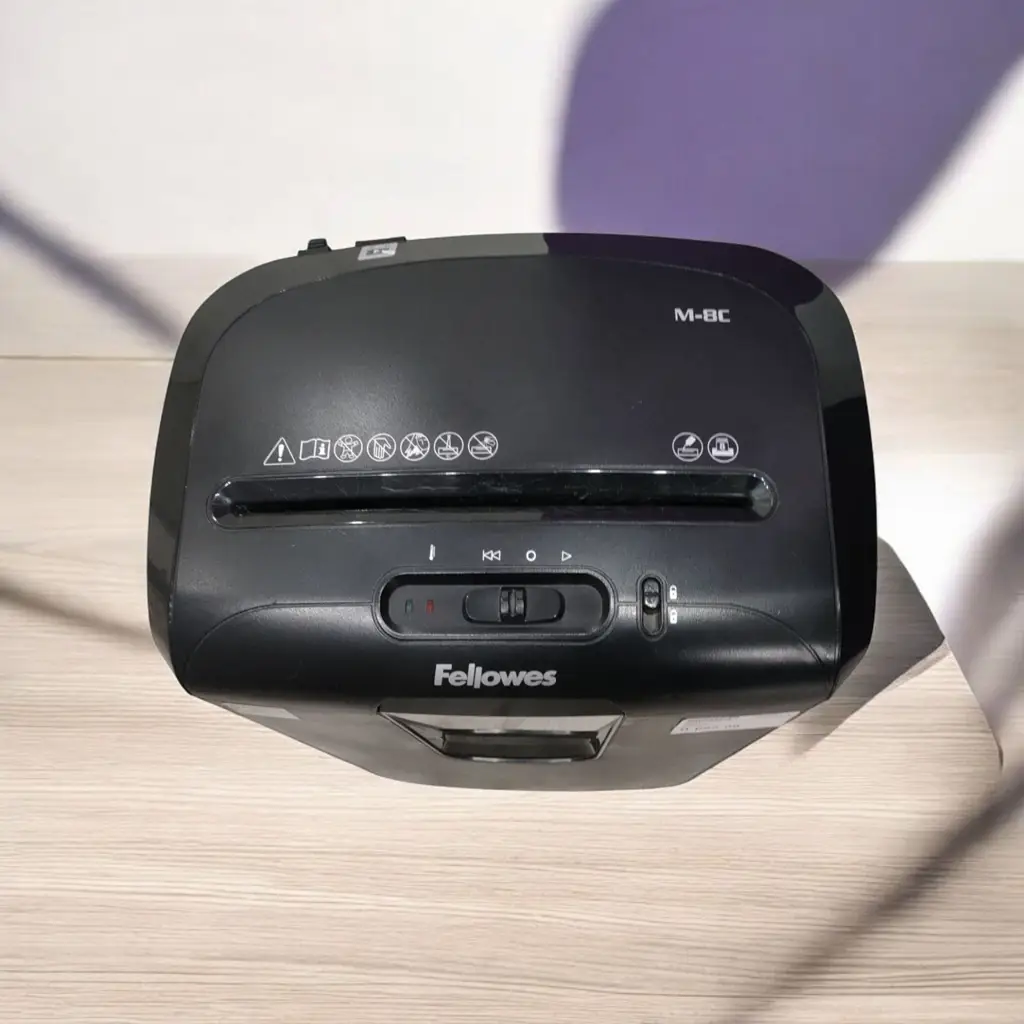 Fellowes Powershred M-8C Cross-Cut Shredder - View 4