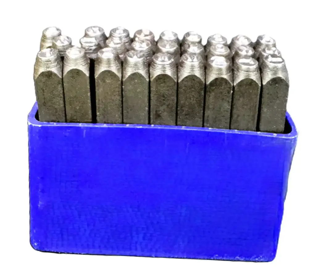 10Mm Hardened Steel Letter Punch Set (27-Piece) - View 4