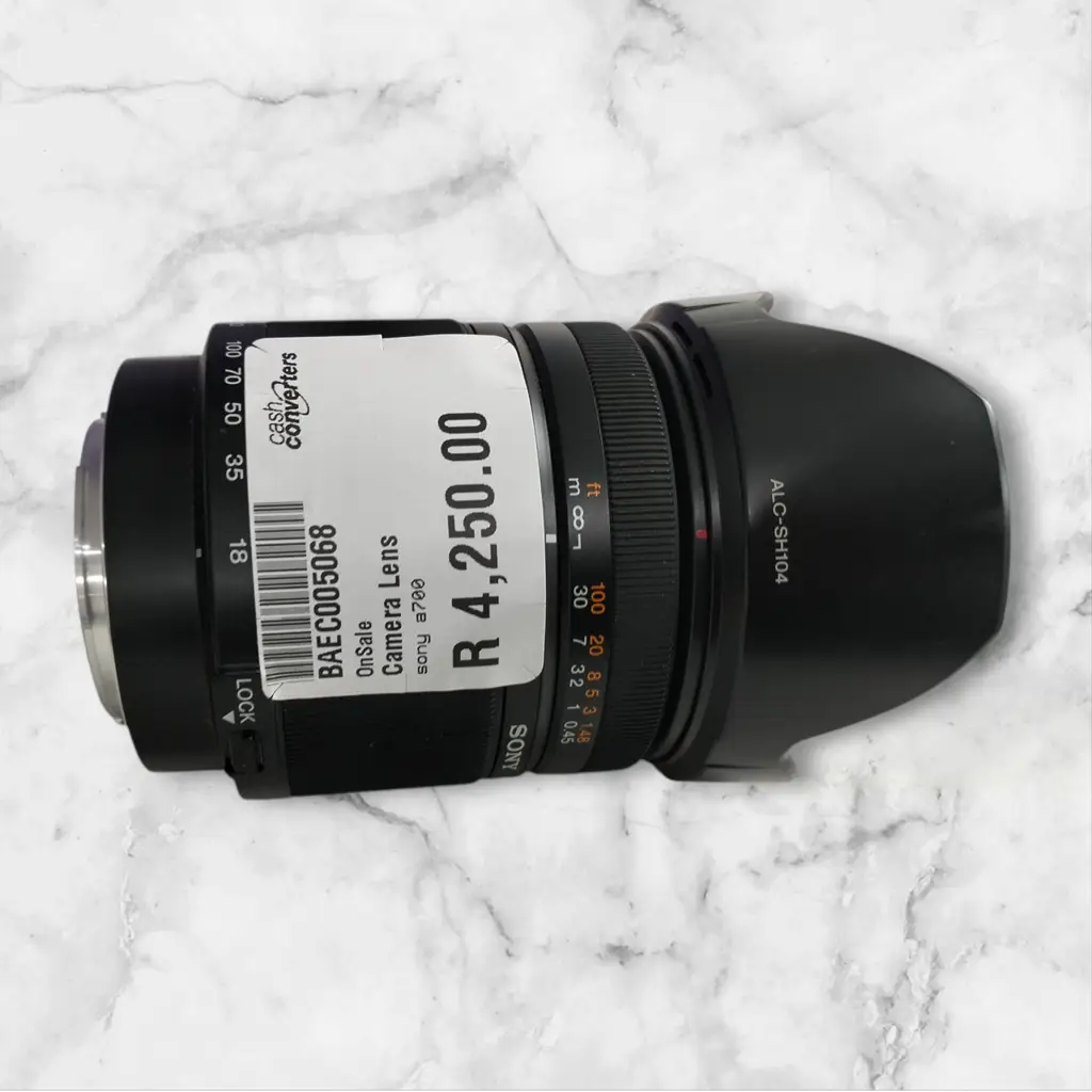 Sony A700 Lence - View 2