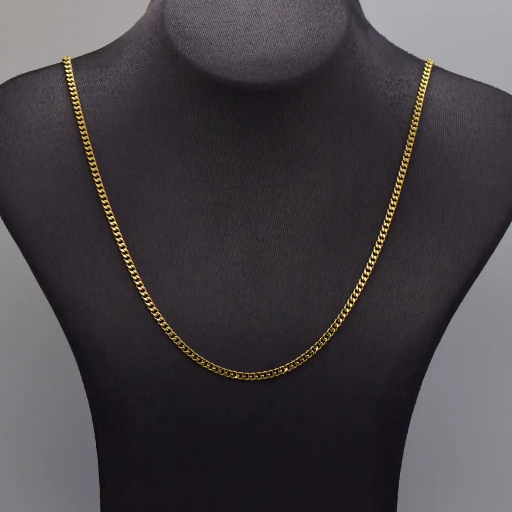 18ct Yellow Gold Chain Curb-Link