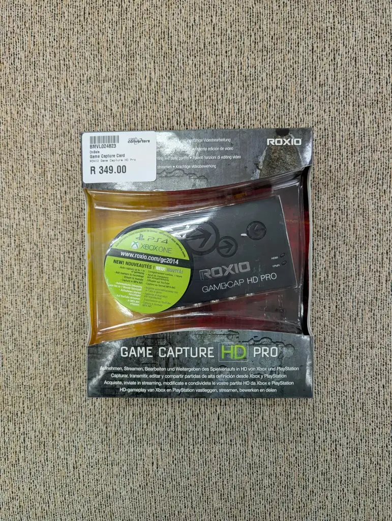 Roxio Game Capture Hd Pro (Ps3/Wii/Xbox 360)