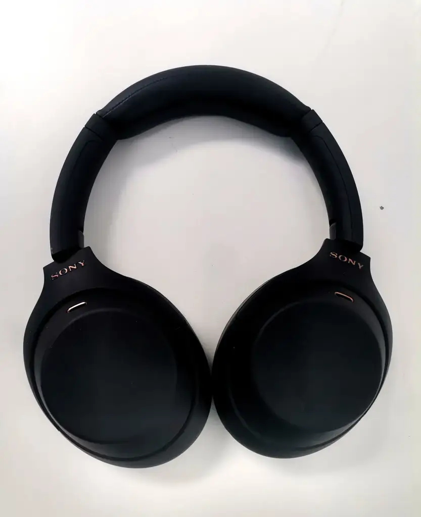 Sony Wh-1000Xm4 Wireless Noise-Canceling Headphones - Black Bluetooth Headset (Over The Ear)